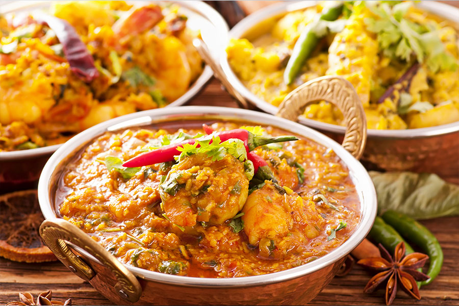 Indische gerechten